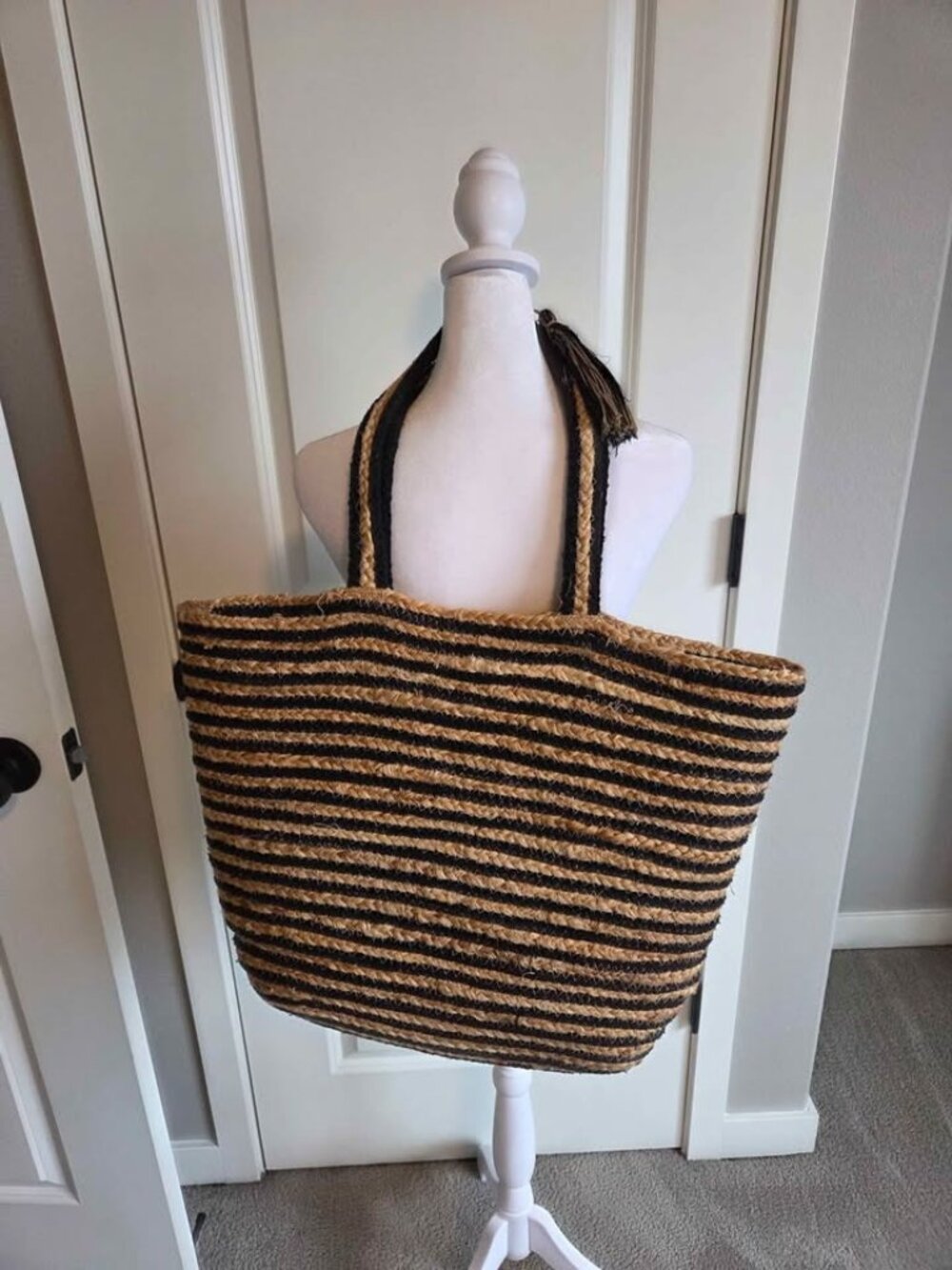 Jute tote made in India large made in India
